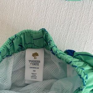 Tucker + Tate baby boys swim trunks & sun hat